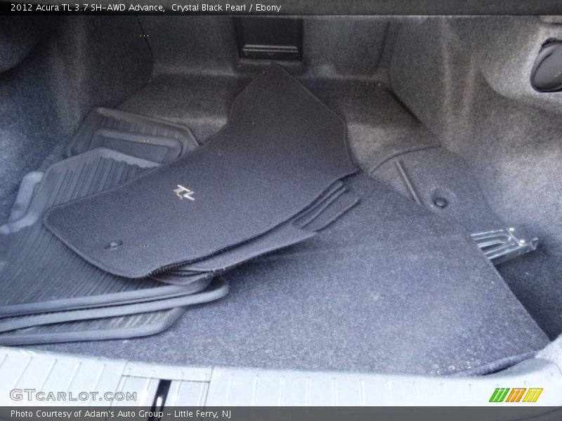 Crystal Black Pearl / Ebony 2012 Acura TL 3.7 SH-AWD Advance