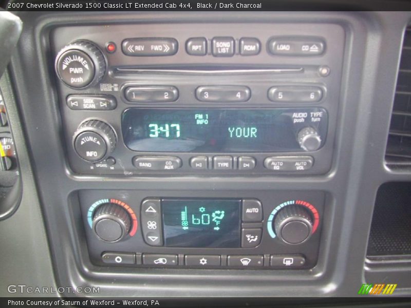 Black / Dark Charcoal 2007 Chevrolet Silverado 1500 Classic LT Extended Cab 4x4