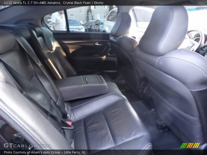 Crystal Black Pearl / Ebony 2012 Acura TL 3.7 SH-AWD Advance