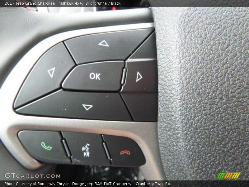 Bright White / Black 2017 Jeep Grand Cherokee Trailhawk 4x4