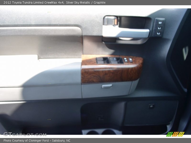 Silver Sky Metallic / Graphite 2012 Toyota Tundra Limited CrewMax 4x4