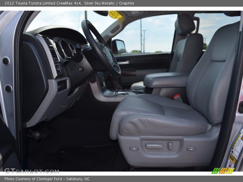 Silver Sky Metallic / Graphite 2012 Toyota Tundra Limited CrewMax 4x4