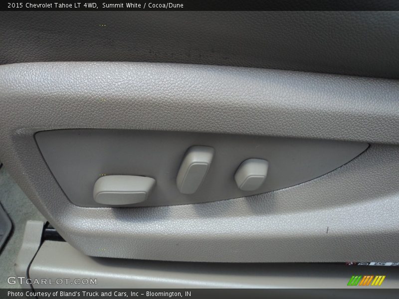 Summit White / Cocoa/Dune 2015 Chevrolet Tahoe LT 4WD