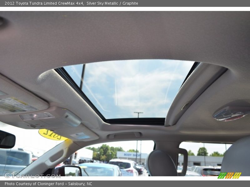 Silver Sky Metallic / Graphite 2012 Toyota Tundra Limited CrewMax 4x4