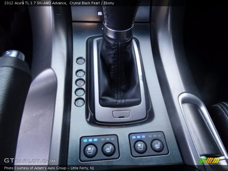 Crystal Black Pearl / Ebony 2012 Acura TL 3.7 SH-AWD Advance