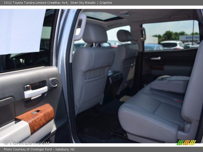 Silver Sky Metallic / Graphite 2012 Toyota Tundra Limited CrewMax 4x4