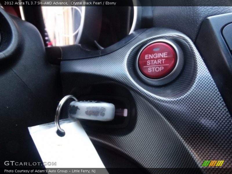 Crystal Black Pearl / Ebony 2012 Acura TL 3.7 SH-AWD Advance