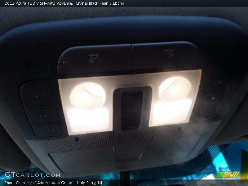 Crystal Black Pearl / Ebony 2012 Acura TL 3.7 SH-AWD Advance
