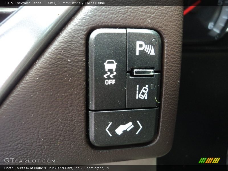 Summit White / Cocoa/Dune 2015 Chevrolet Tahoe LT 4WD