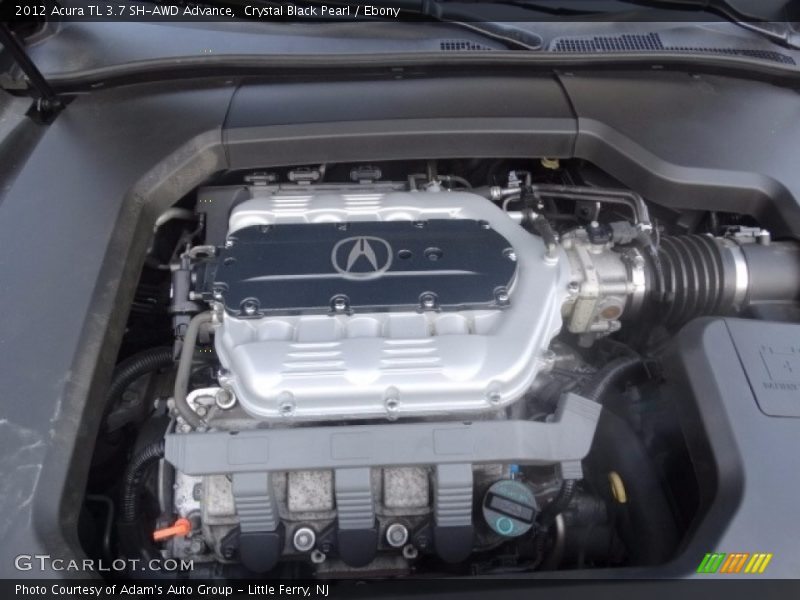 Crystal Black Pearl / Ebony 2012 Acura TL 3.7 SH-AWD Advance