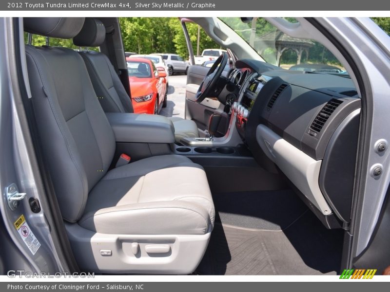 Silver Sky Metallic / Graphite 2012 Toyota Tundra Limited CrewMax 4x4