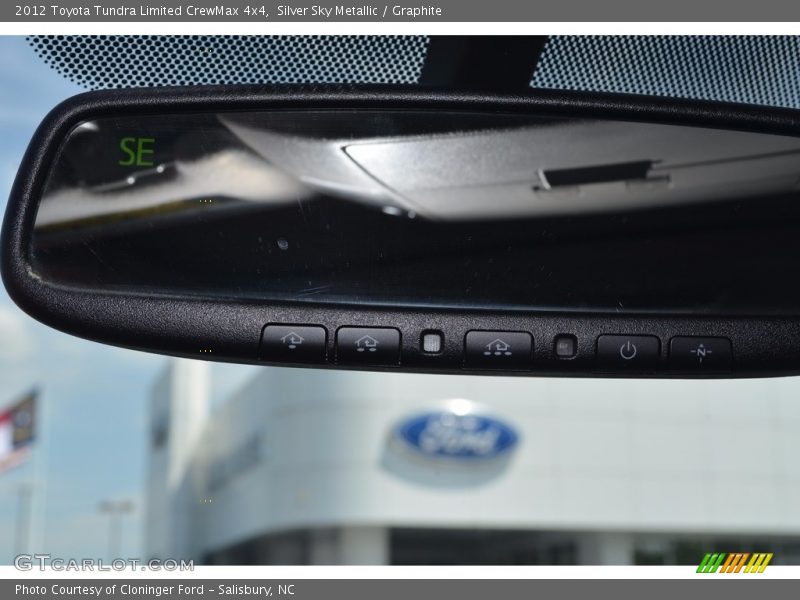 Silver Sky Metallic / Graphite 2012 Toyota Tundra Limited CrewMax 4x4