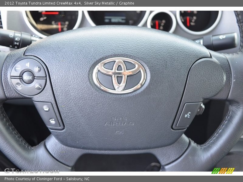 Silver Sky Metallic / Graphite 2012 Toyota Tundra Limited CrewMax 4x4
