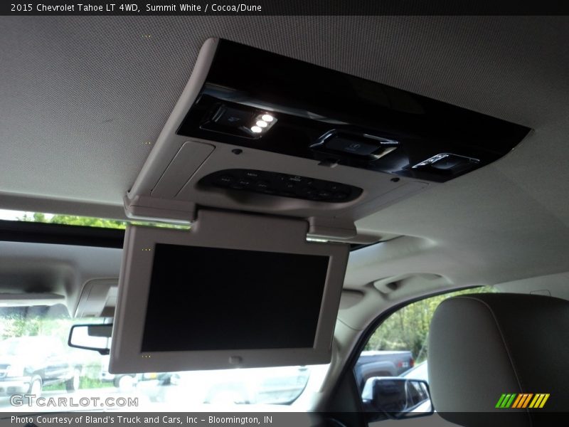 Summit White / Cocoa/Dune 2015 Chevrolet Tahoe LT 4WD