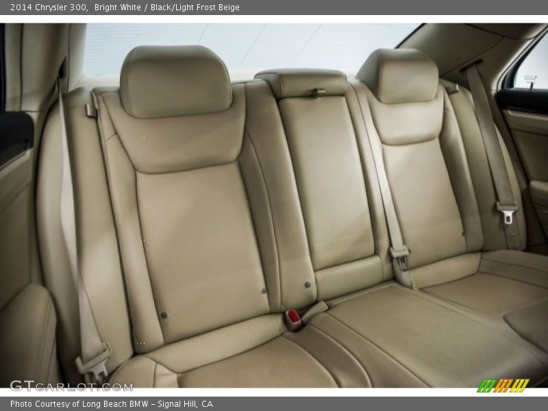 Bright White / Black/Light Frost Beige 2014 Chrysler 300