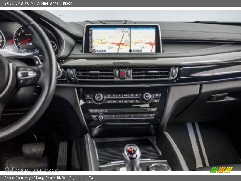 Alpine White / Black 2016 BMW X6 M