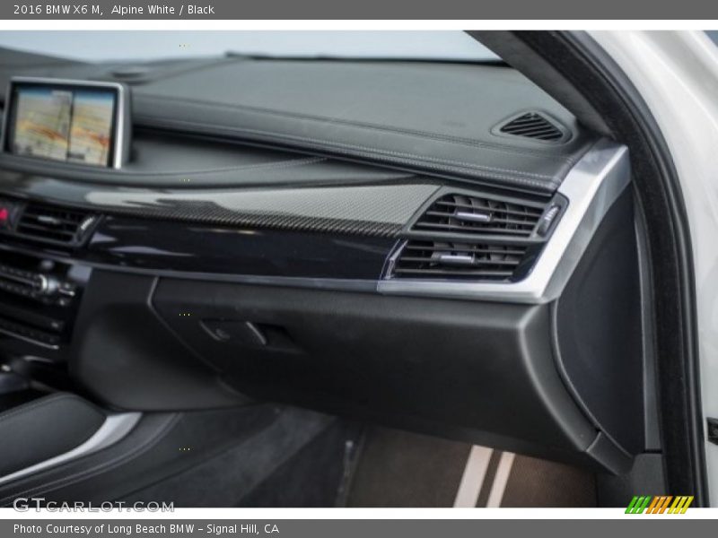 Alpine White / Black 2016 BMW X6 M