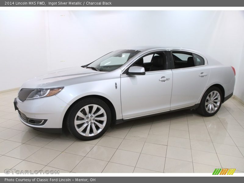 Ingot Silver Metallic / Charcoal Black 2014 Lincoln MKS FWD