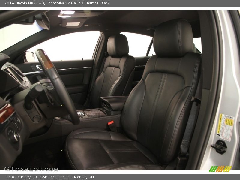 Ingot Silver Metallic / Charcoal Black 2014 Lincoln MKS FWD
