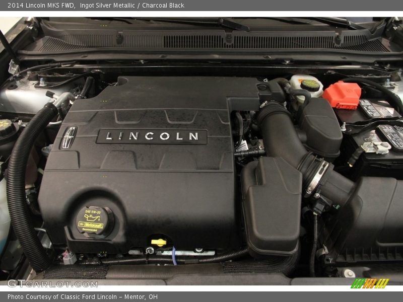 Ingot Silver Metallic / Charcoal Black 2014 Lincoln MKS FWD