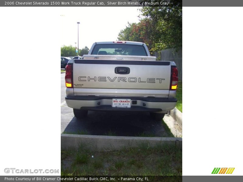 Silver Birch Metallic / Medium Gray 2006 Chevrolet Silverado 1500 Work Truck Regular Cab