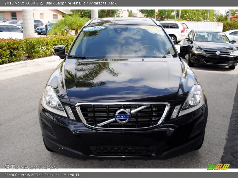 Black Sapphire Metallic / Anthracite Black 2013 Volvo XC60 3.2