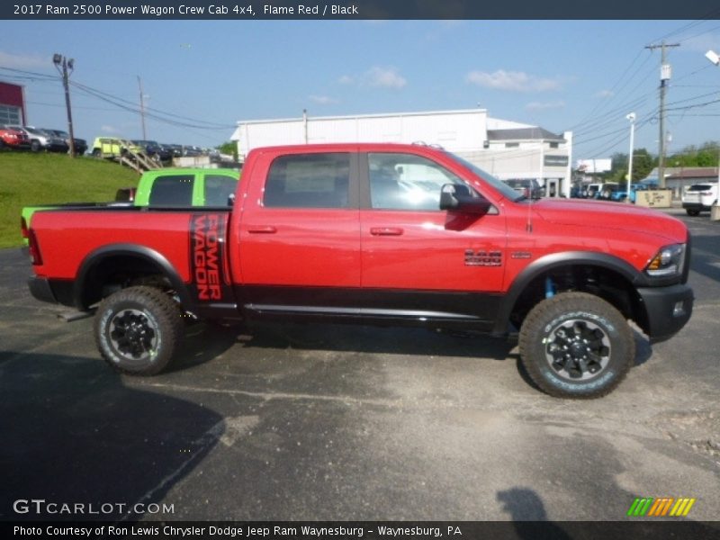 Flame Red / Black 2017 Ram 2500 Power Wagon Crew Cab 4x4