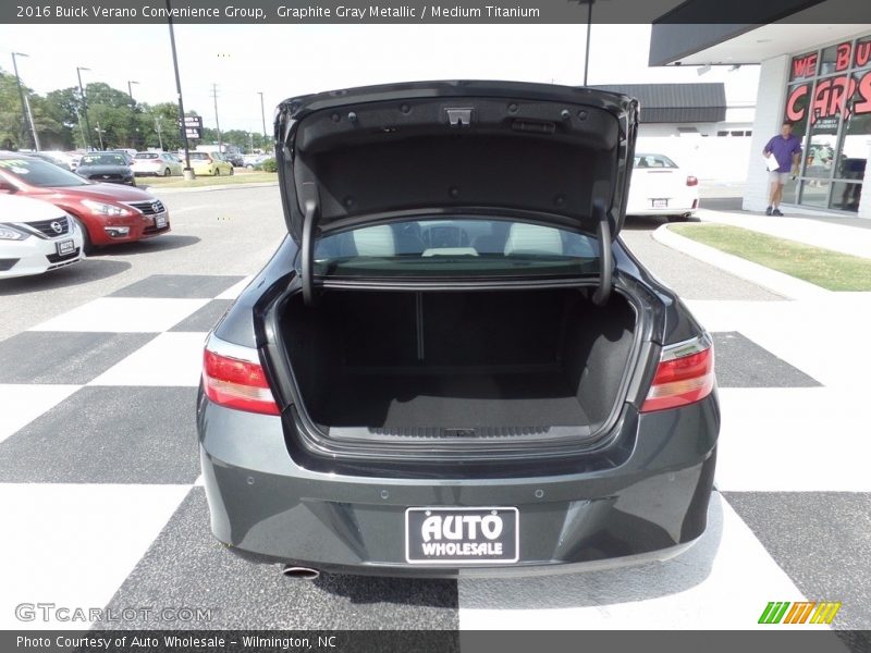 Graphite Gray Metallic / Medium Titanium 2016 Buick Verano Convenience Group