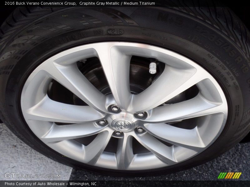 Graphite Gray Metallic / Medium Titanium 2016 Buick Verano Convenience Group
