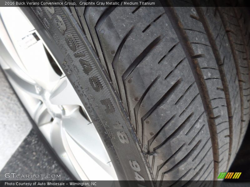 Graphite Gray Metallic / Medium Titanium 2016 Buick Verano Convenience Group