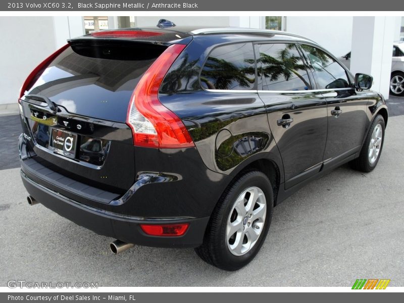 Black Sapphire Metallic / Anthracite Black 2013 Volvo XC60 3.2