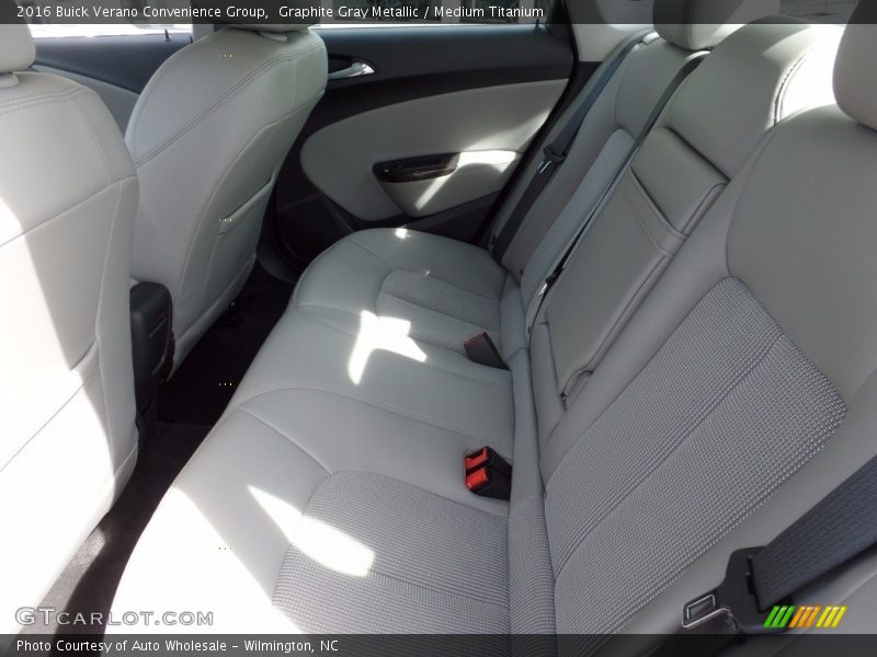 Graphite Gray Metallic / Medium Titanium 2016 Buick Verano Convenience Group