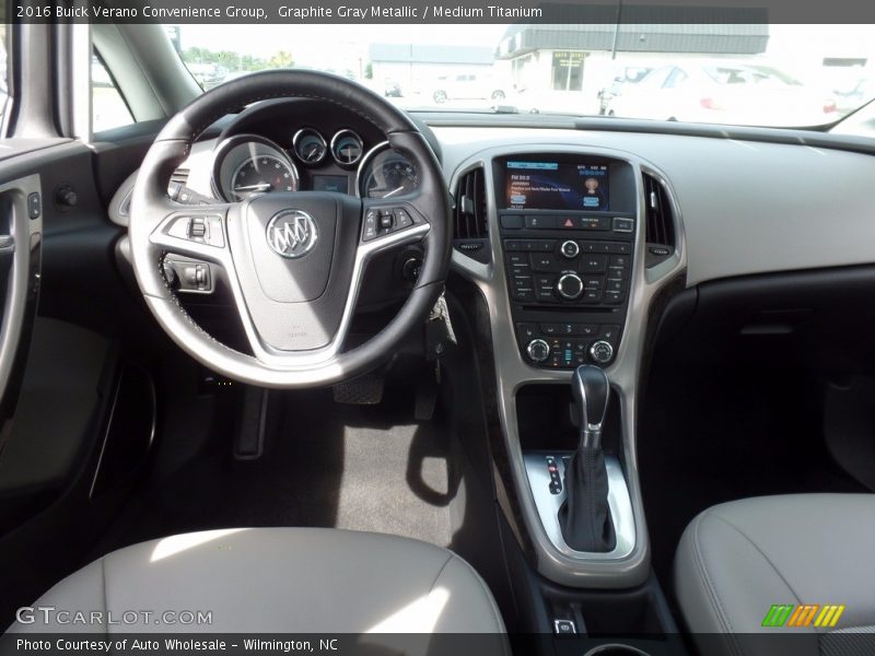 Graphite Gray Metallic / Medium Titanium 2016 Buick Verano Convenience Group