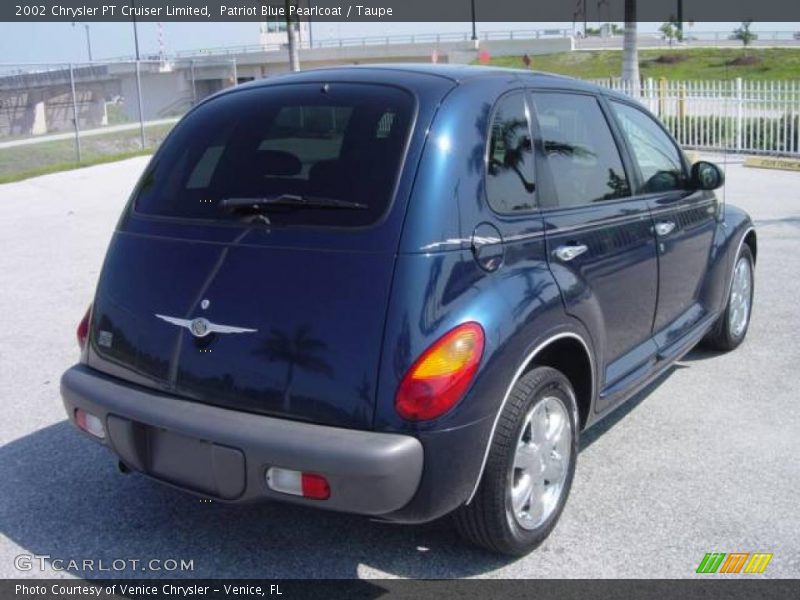 Patriot Blue Pearlcoat / Taupe 2002 Chrysler PT Cruiser Limited