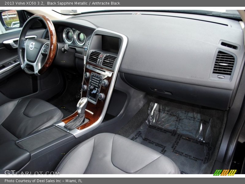 Black Sapphire Metallic / Anthracite Black 2013 Volvo XC60 3.2