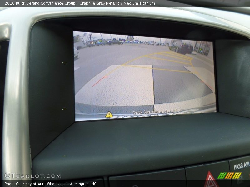 Graphite Gray Metallic / Medium Titanium 2016 Buick Verano Convenience Group
