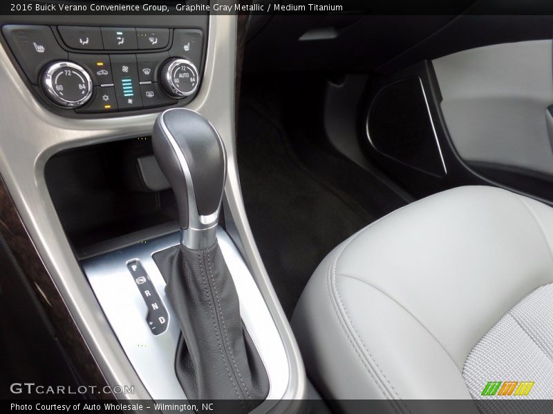 Graphite Gray Metallic / Medium Titanium 2016 Buick Verano Convenience Group