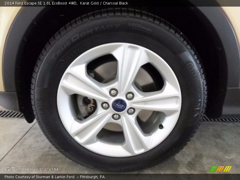 Karat Gold / Charcoal Black 2014 Ford Escape SE 1.6L EcoBoost 4WD