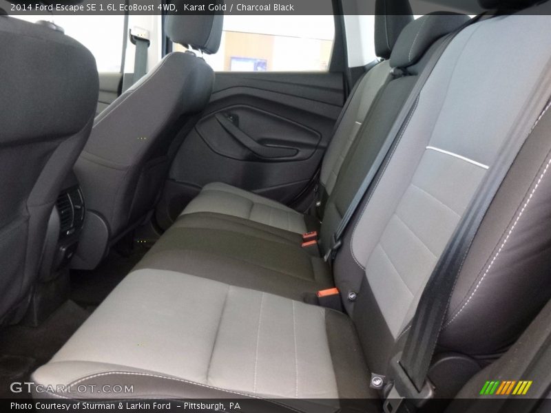 Karat Gold / Charcoal Black 2014 Ford Escape SE 1.6L EcoBoost 4WD