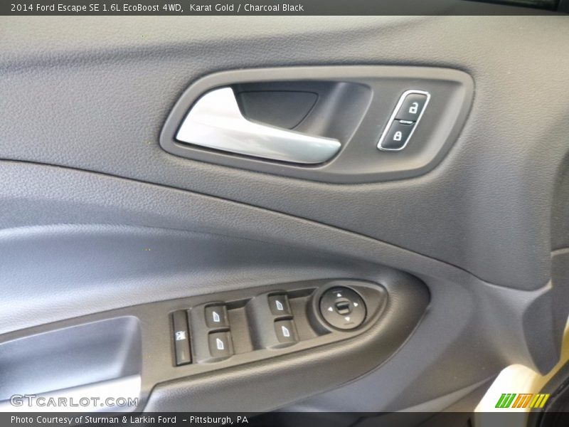 Karat Gold / Charcoal Black 2014 Ford Escape SE 1.6L EcoBoost 4WD