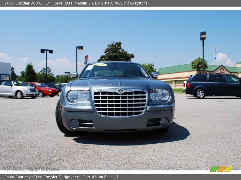 Silver Steel Metallic / Dark Slate Gray/Light Graystone 2006 Chrysler 300 C HEMI