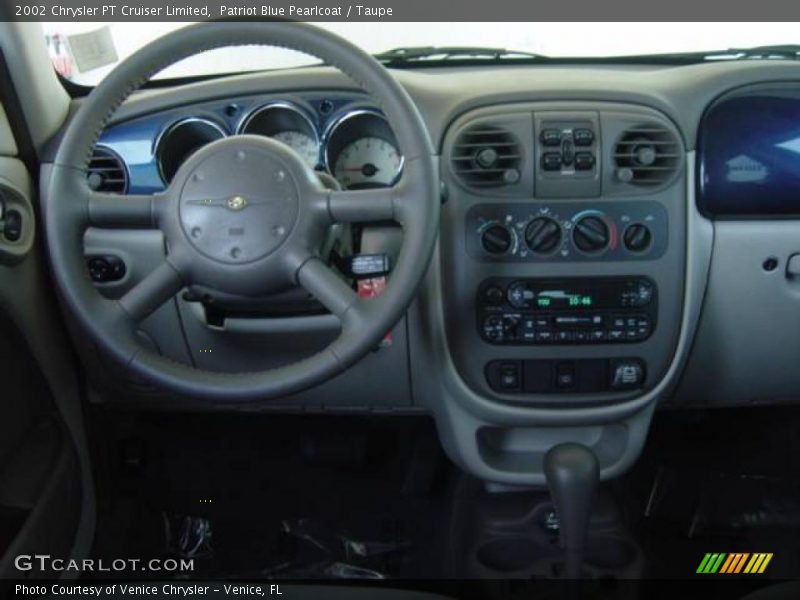 Patriot Blue Pearlcoat / Taupe 2002 Chrysler PT Cruiser Limited