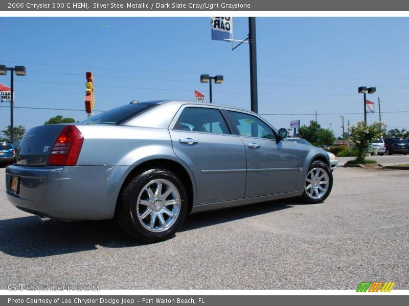 Silver Steel Metallic / Dark Slate Gray/Light Graystone 2006 Chrysler 300 C HEMI