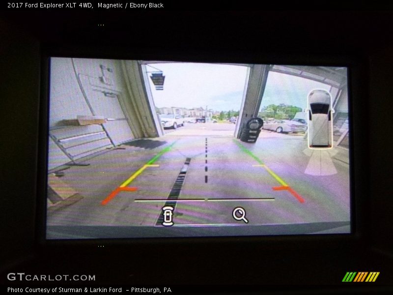 Magnetic / Ebony Black 2017 Ford Explorer XLT 4WD