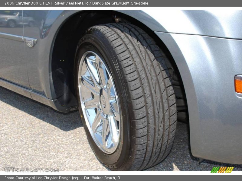 Silver Steel Metallic / Dark Slate Gray/Light Graystone 2006 Chrysler 300 C HEMI
