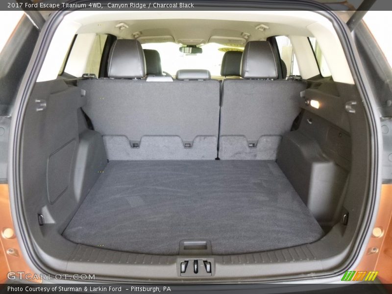 Canyon Ridge / Charcoal Black 2017 Ford Escape Titanium 4WD
