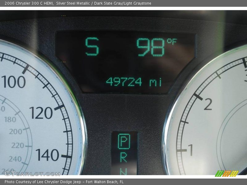 Silver Steel Metallic / Dark Slate Gray/Light Graystone 2006 Chrysler 300 C HEMI