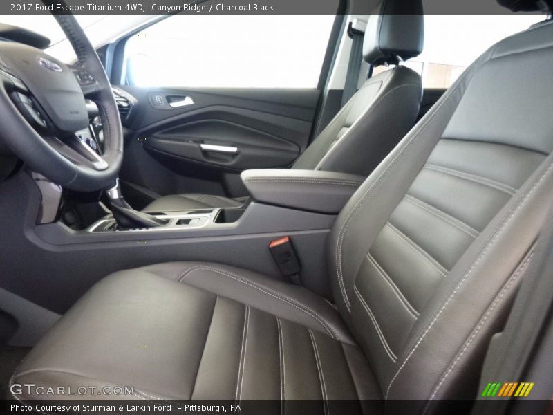 Canyon Ridge / Charcoal Black 2017 Ford Escape Titanium 4WD