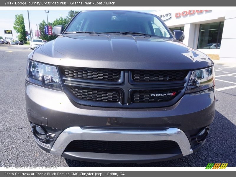 Granite Pearl-Coat / Black 2017 Dodge Journey Crossroad Plus