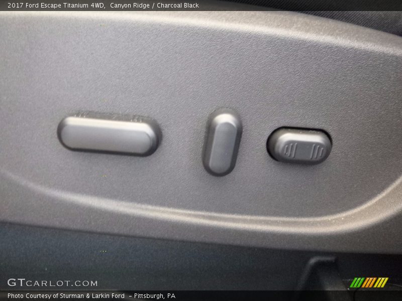 Canyon Ridge / Charcoal Black 2017 Ford Escape Titanium 4WD